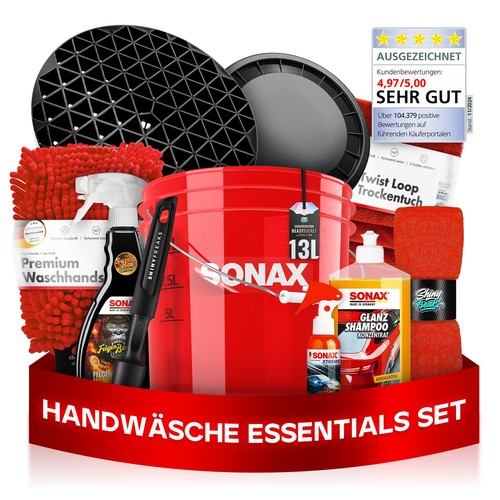 Sonax wascheimer set 13l - 13l, mit