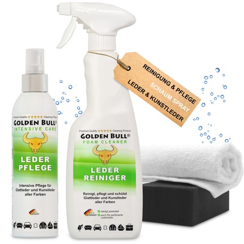 Lederreiniger lederpflege set - lederreiniger,