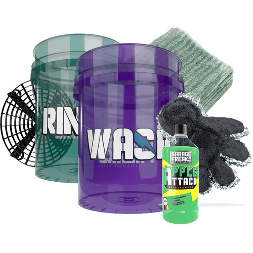 Auto wasch set garage - set,